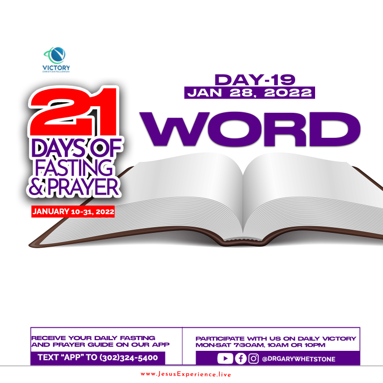 21 Days of Fasting: Day 18
