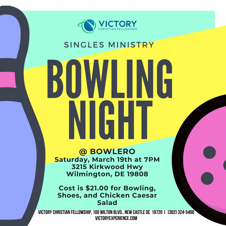 Singles Ministry Bowling Night @ Bowlero