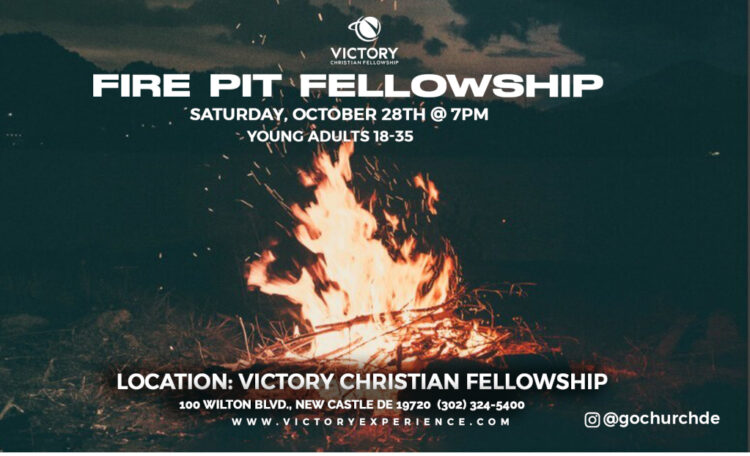 @gochurchde: FIRE PIT FELLOWSHIP on October 28th, 2023 at 7PM