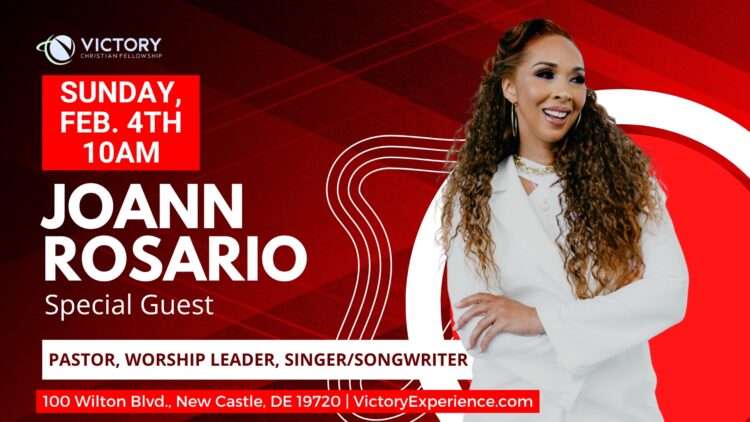 Sunday Service: February 4th, 2024 @ 10AM: Special Guest JOANN ROSARIO