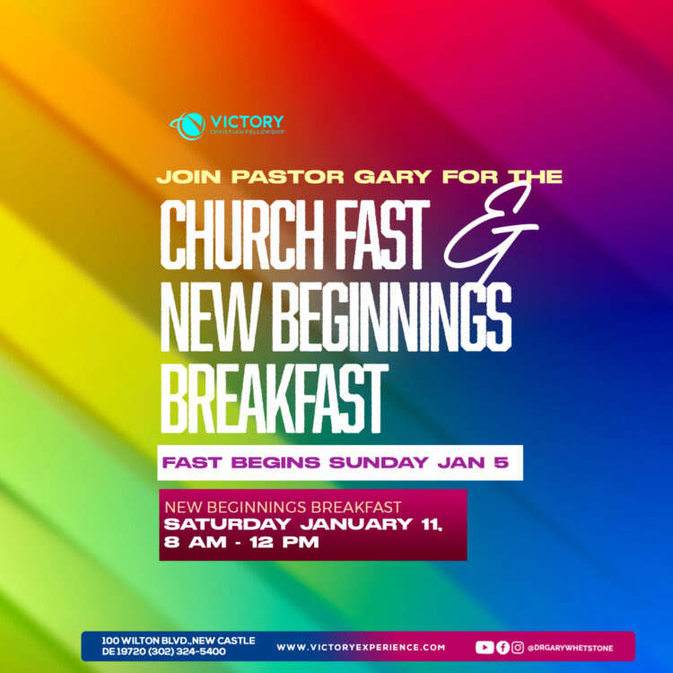 Join Pastor Gary For The New Beginnings Breakfast