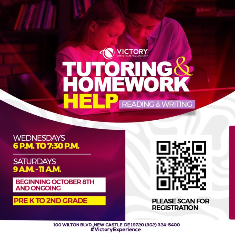 Tutoring: Victory Christian Fellowship is here to support our youngest learners!