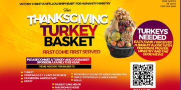 Victory Christian Fellowship Hosts Our Annual Thanksgiving Turkey Basket Giveaway: Please Donate